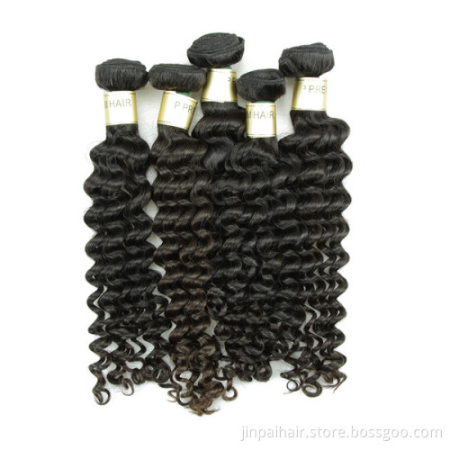 JP wholesale good price virgin Philippine hair, natural deep wave virgin hair